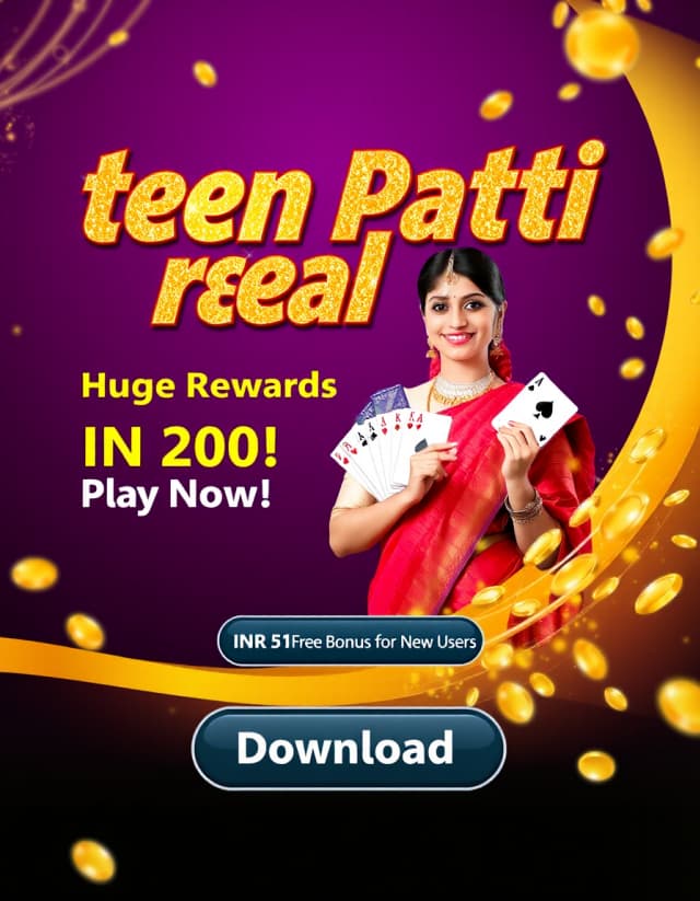 Teen Patti Real Game Banner